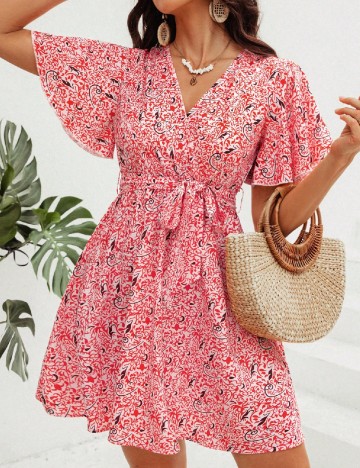 Rochie scurta SHEIN, mix culori