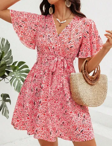 Rochie scurta SHEIN, mix culori