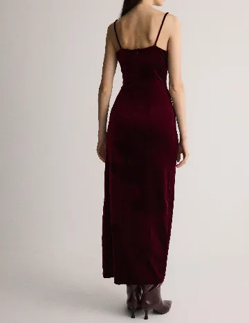 Rochie lunga Reserved, visiniu