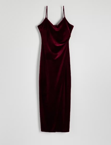 Rochie lunga Reserved, visiniu