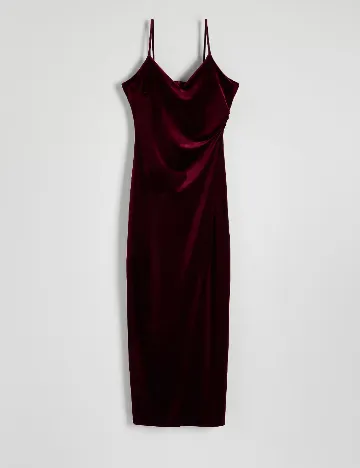 Rochie lunga Reserved, visiniu
