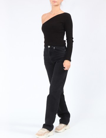 Top Miss Selfridge, negru
