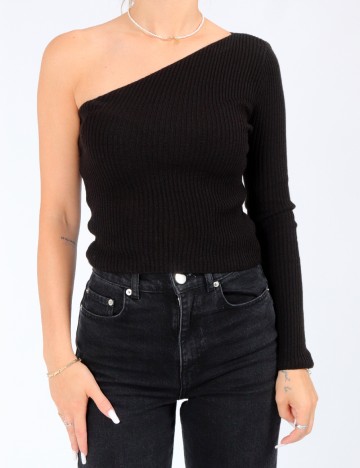 Top Miss Selfridge, negru