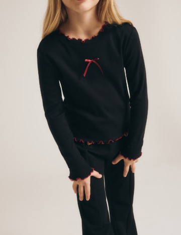 Bluza Reserved, negru