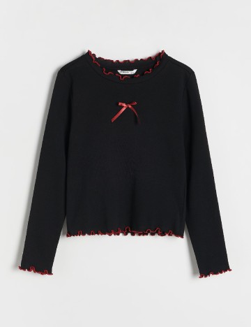 Bluza Reserved, negru