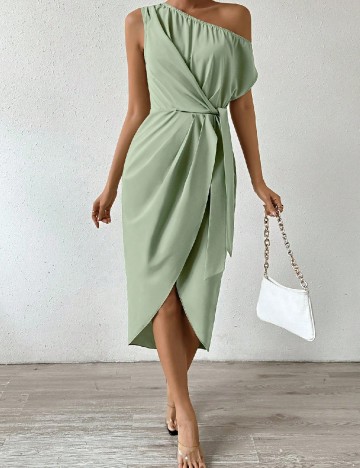 Rochie medie SHEIN, verde