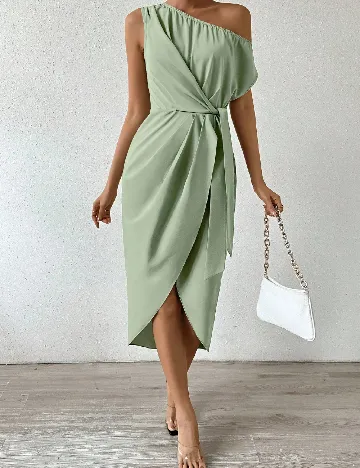 Rochie medie SHEIN, verde