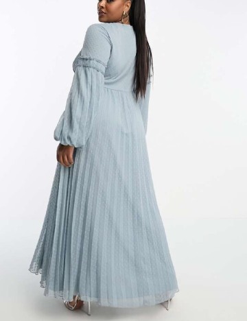 Rochie lunga ASOS Curve, albastru