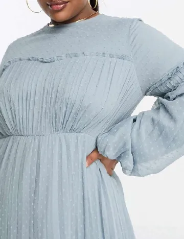 Rochie lunga ASOS Curve, albastru