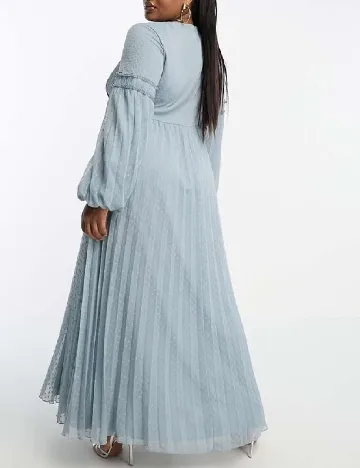 Rochie lunga ASOS Curve, albastru