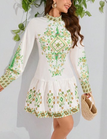 Rochie scurta SHEIN, alb