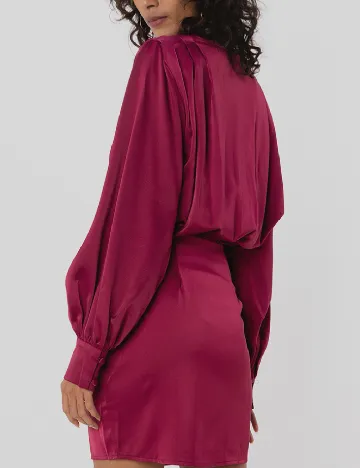 Rochie scurta ASOS, magenta