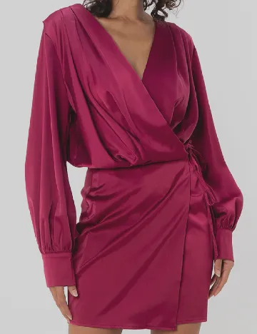 Rochie scurta ASOS, magenta