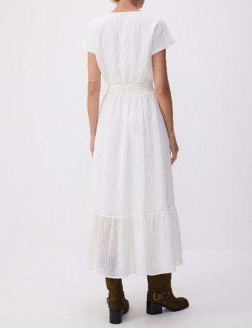 Rochie medie Reserved, alb