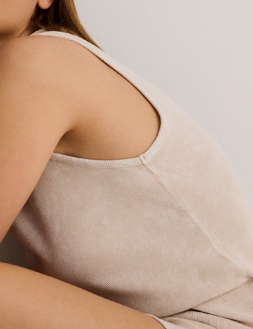 Pijama Reserved, crem