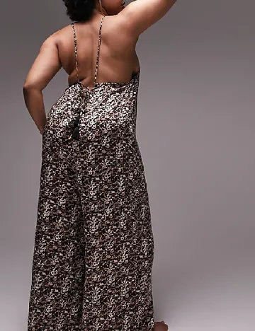 Salopeta Top Shop Plus Size, animal print