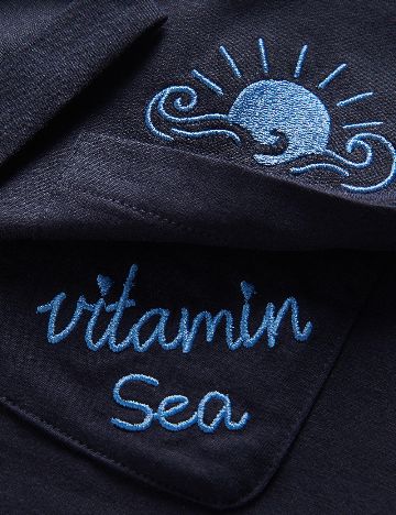 Tricou Reserved, bleumarin