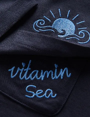 Tricou Reserved, bleumarin