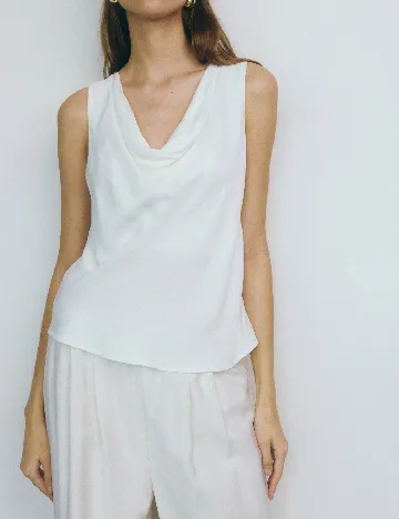 Bluza Reserved, alb