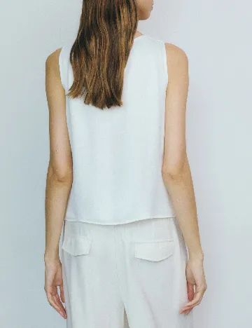 Bluza Reserved, alb