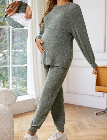 Compleu SHEIN Maternity, verde