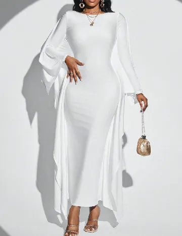 Rochie lunga SHEIN, alb