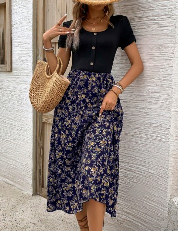Rochie medie SHEIN, floral