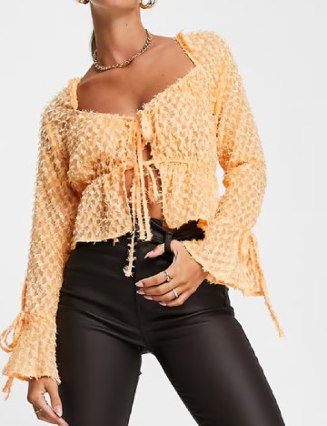 Top ASOS, portocaliu