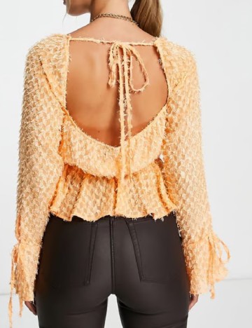 Top ASOS, portocaliu