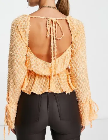 Top ASOS, portocaliu