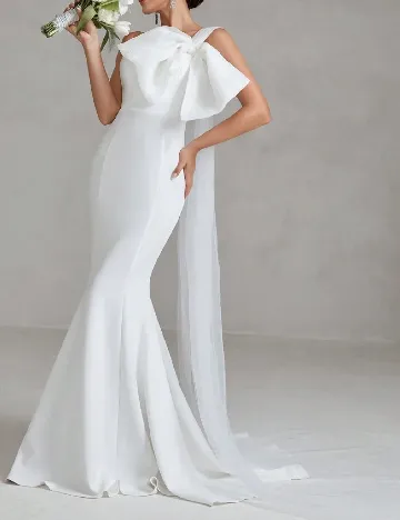 Rochie lunga Faeriesty, alb