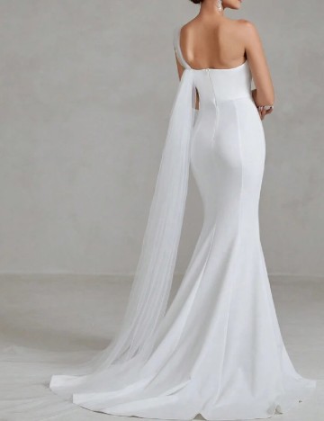 Rochie lunga Faeriesty, alb