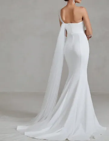 Rochie lunga Faeriesty, alb