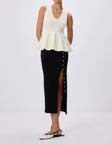 Bluza Reserved, ecru