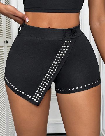 Fusta pantalon SHEIN, negru