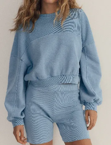 Bluza Reserved, albastru Albastru