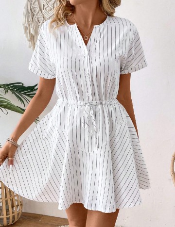 Rochie scurta SHEIN, alb