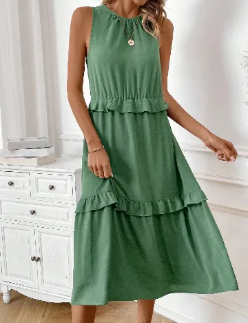 Rochie medie SHEIN, verde