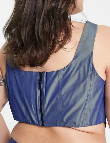 Top ASOS Curve, albastru