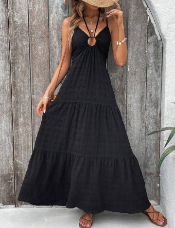 Rochie lunga SHEIN, negru