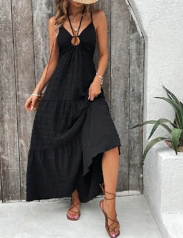 Rochie lunga SHEIN, negru