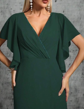 Rochie lunga SHEIN, verde