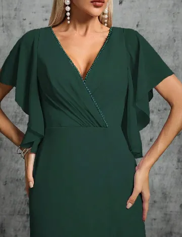 Rochie lunga SHEIN, verde