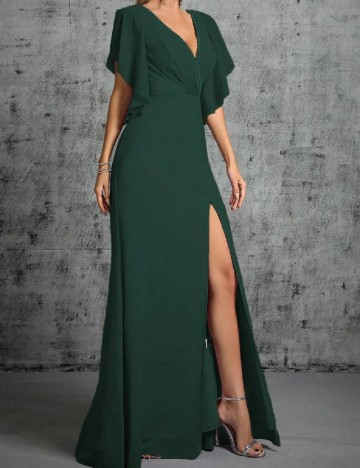 Rochie lunga SHEIN, verde