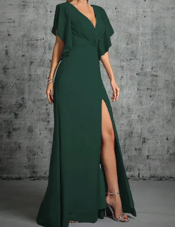 Rochie lunga SHEIN, verde