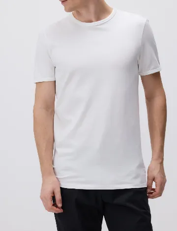 Tricou Reserved, alb