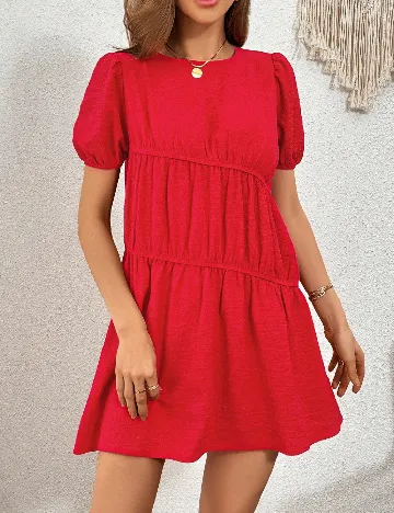 Rochie scurta SHEIN, rosu