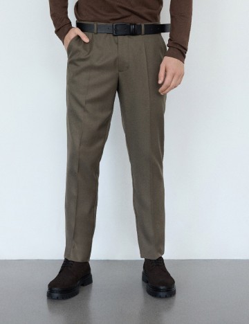 Pantaloni Reserved, kaki