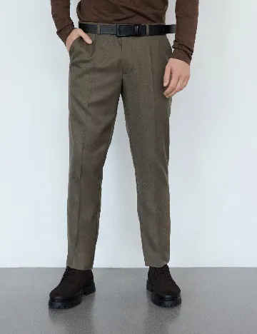Pantaloni Reserved, kaki