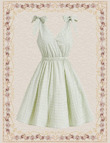 Rochie scurta SHEIN, verde